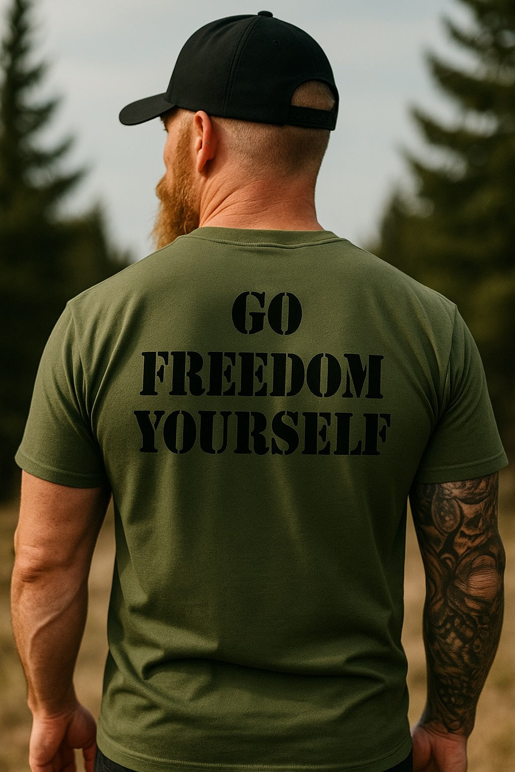 GO FREEDOM YOURSELF GREEN
