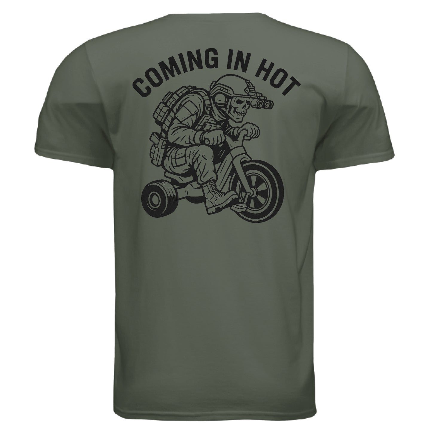 MILITARY GREEN - BACK