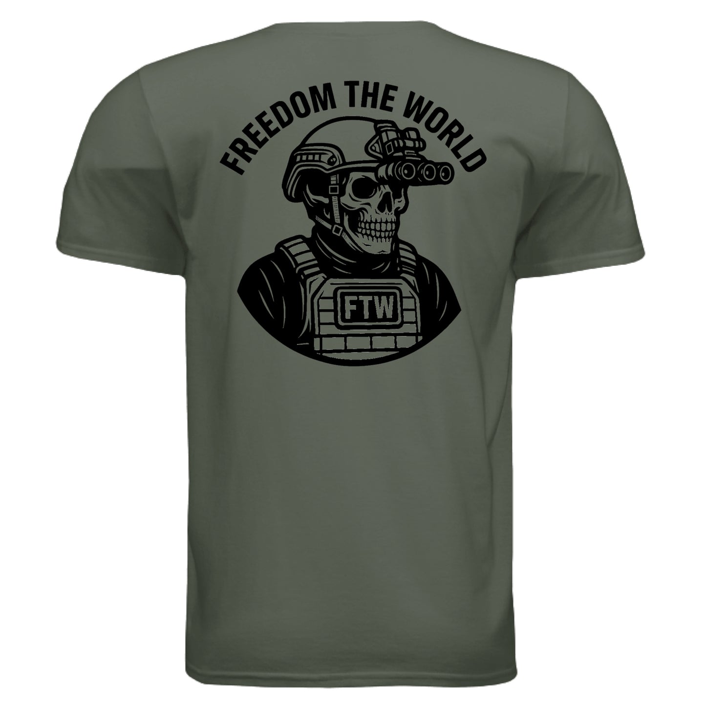 MILITARY GREEN - BACK