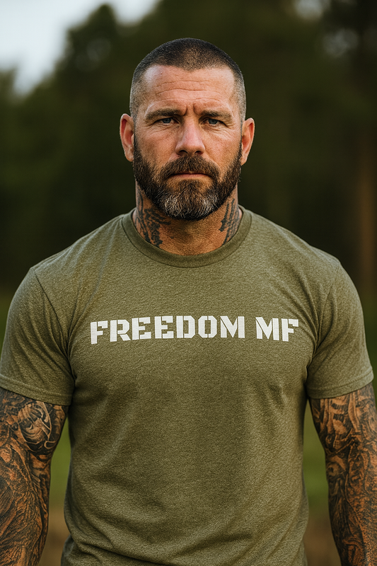 GO FREEDOM YOURSELF GREEN WHITE