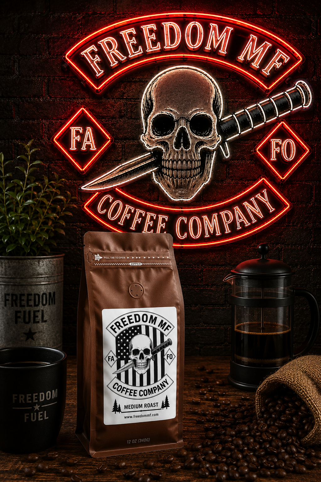 Freedom MF Medium Roast – 12oz