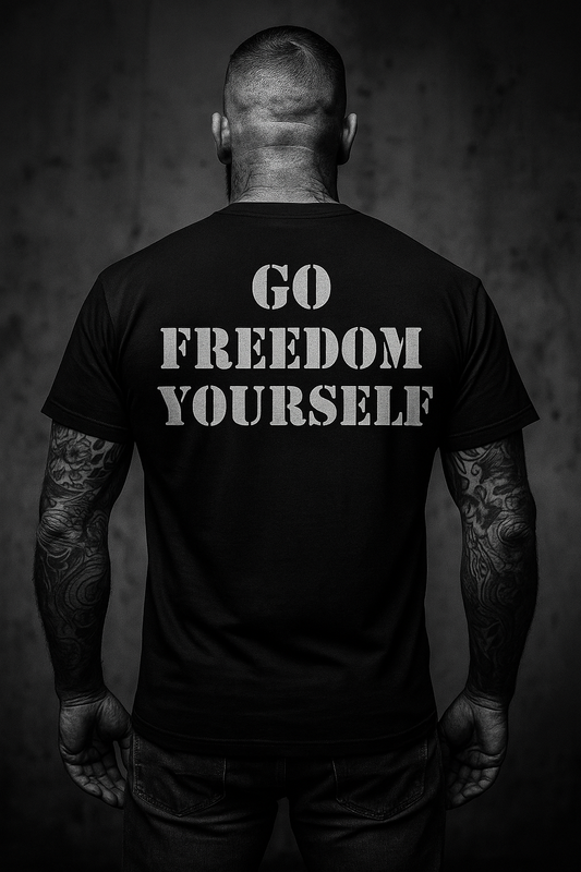 GO FREEDOM YOURSELF BLACK