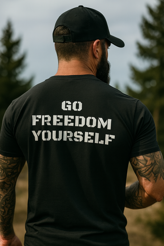 GO FREEDOM YOURSELF BLACK