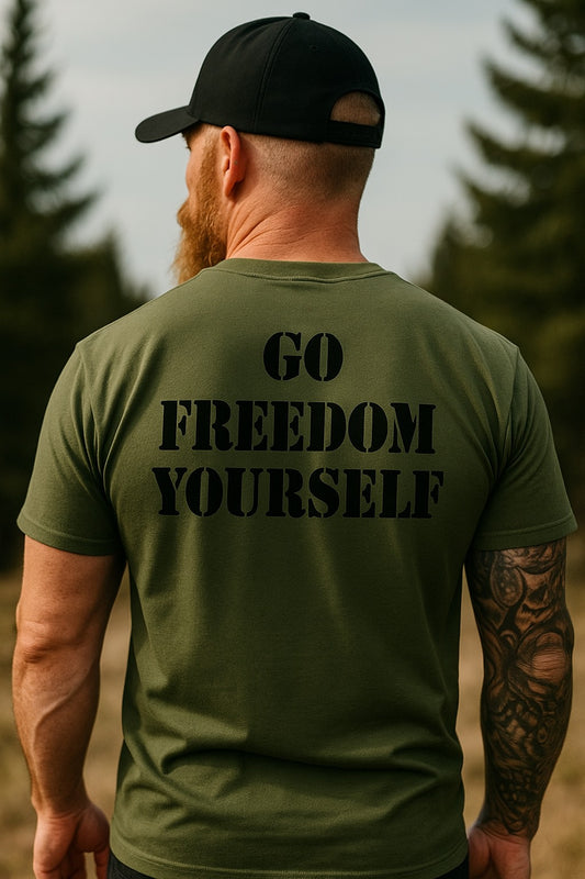 GO FREEDOM YOURSELF GREEN