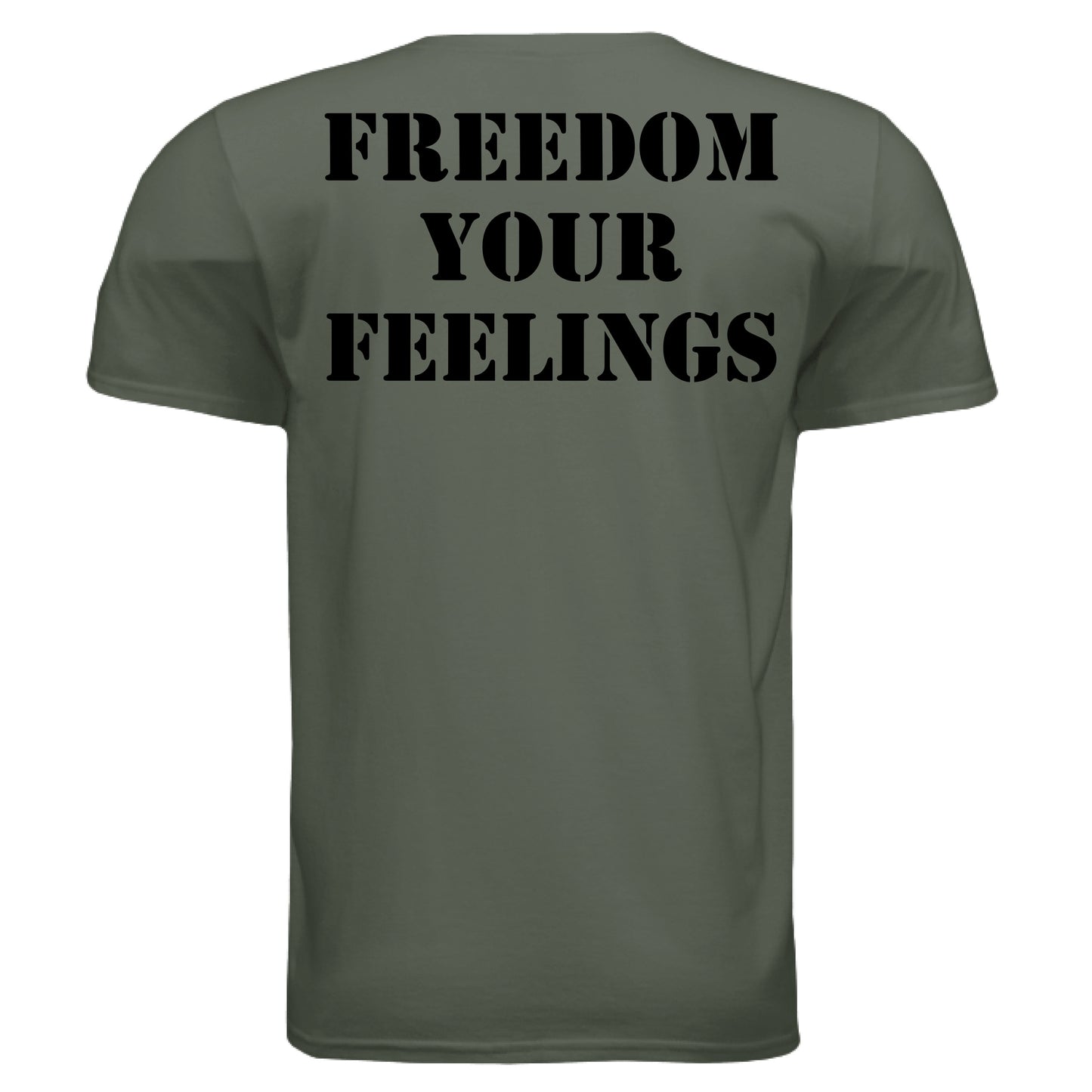 MILITARY GREEN - BACK