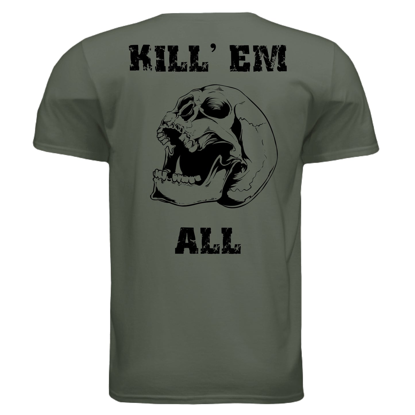 MILITARY GREEN - BACK