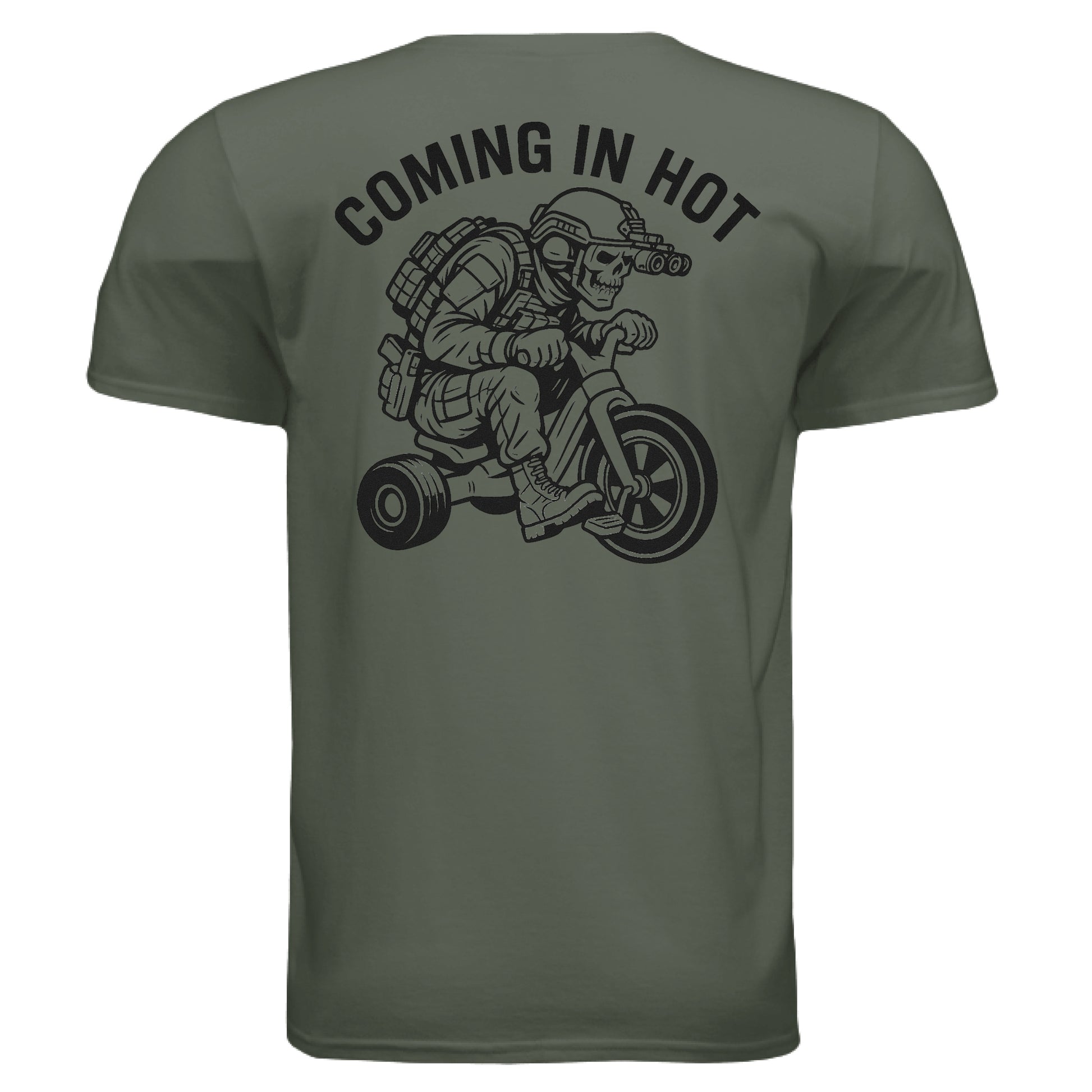 MILITARY GREEN - BACK