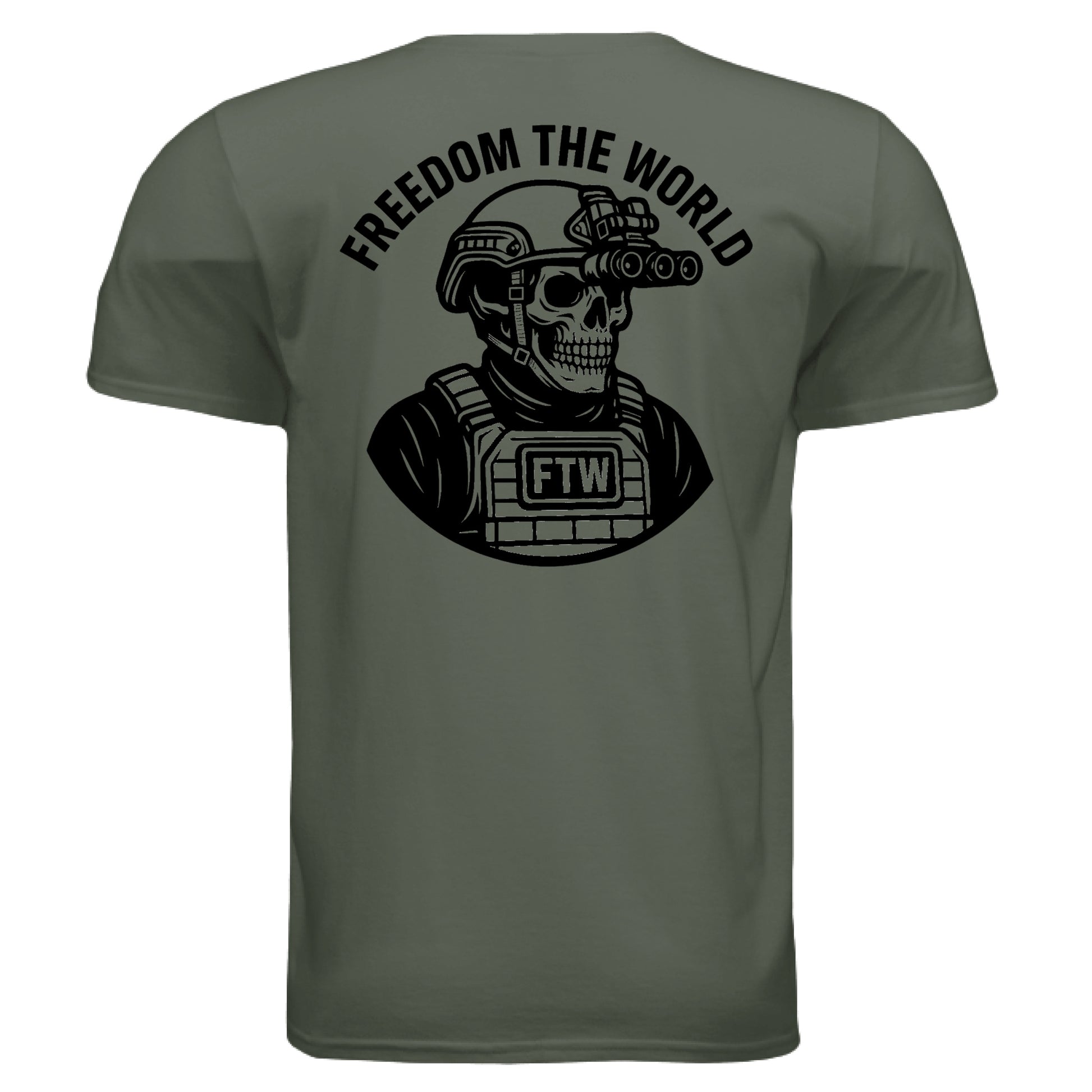 MILITARY GREEN - BACK