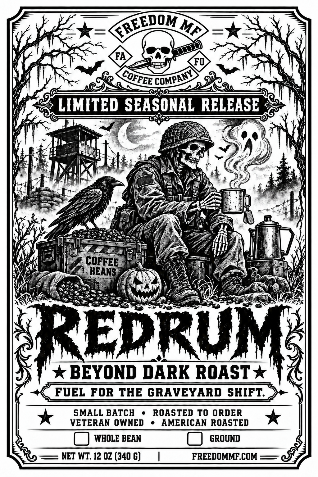 Redrum limited seasonal release — Fuel for the Graveyard Shift