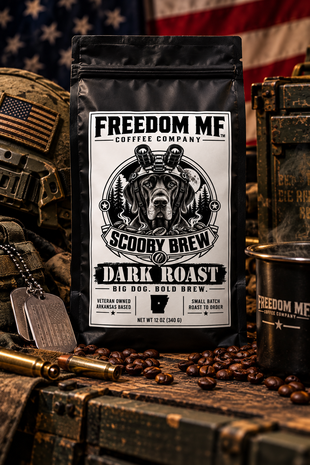 Scooby Brew Dark Roast by Freedom MF Coffee Company